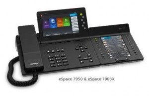 华为eSpace 7900系列IP话机,这是一款最新式的支持多种协议的SIP电话机